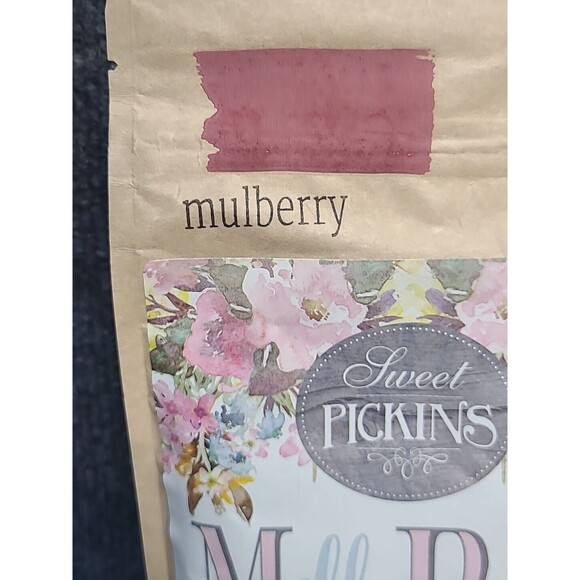 NEW Sweet Pickins Milk Paint  6 Oz ( Makes 1 Pint) Mulberry Red - Picture 2 of 3